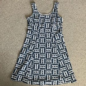 Mahi Gold Nautical Sleeveless Dress